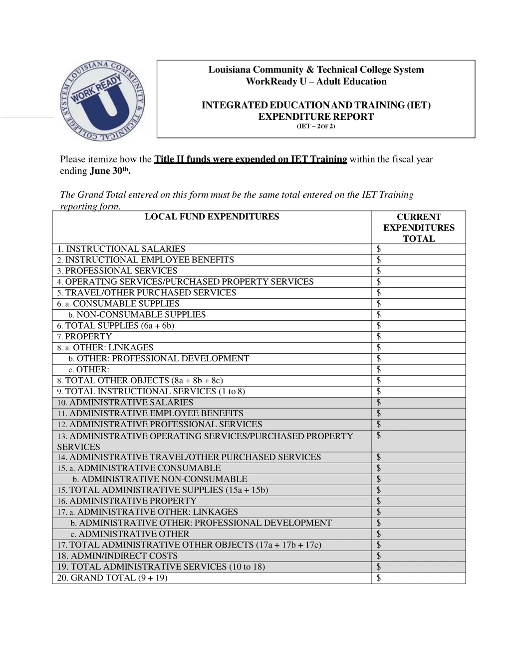 louisiana community technical college system 5