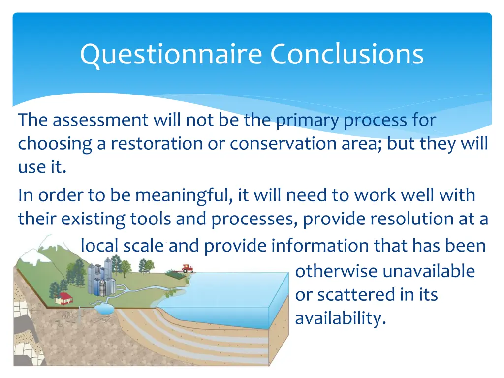 questionnaire conclusions