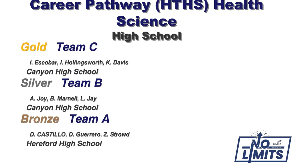 career pathway hths health science high school