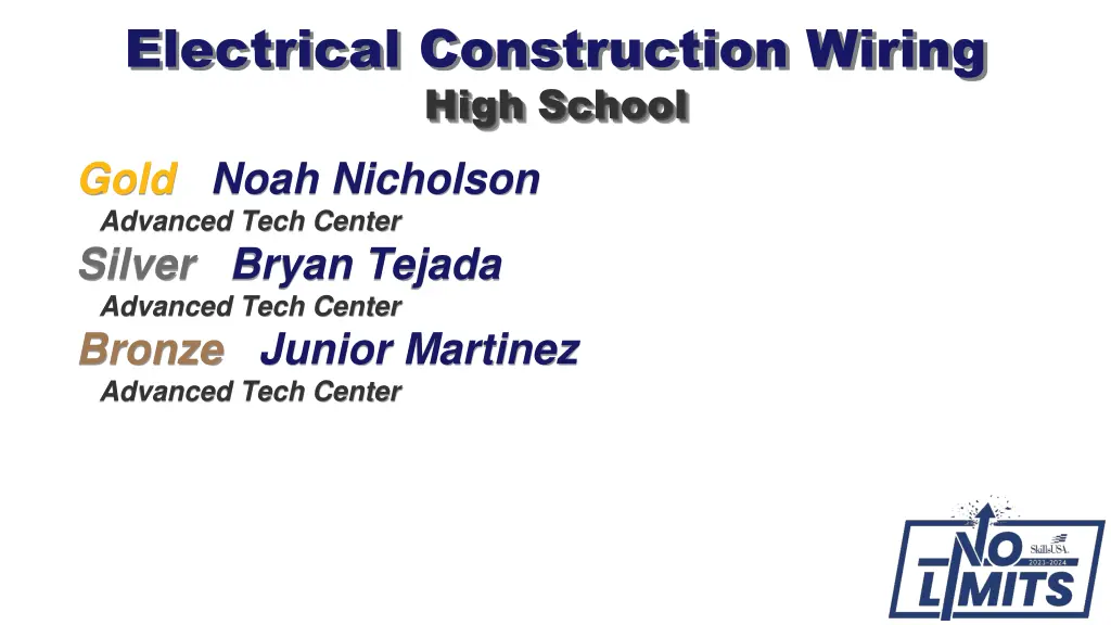 electrical construction wiring high school gold