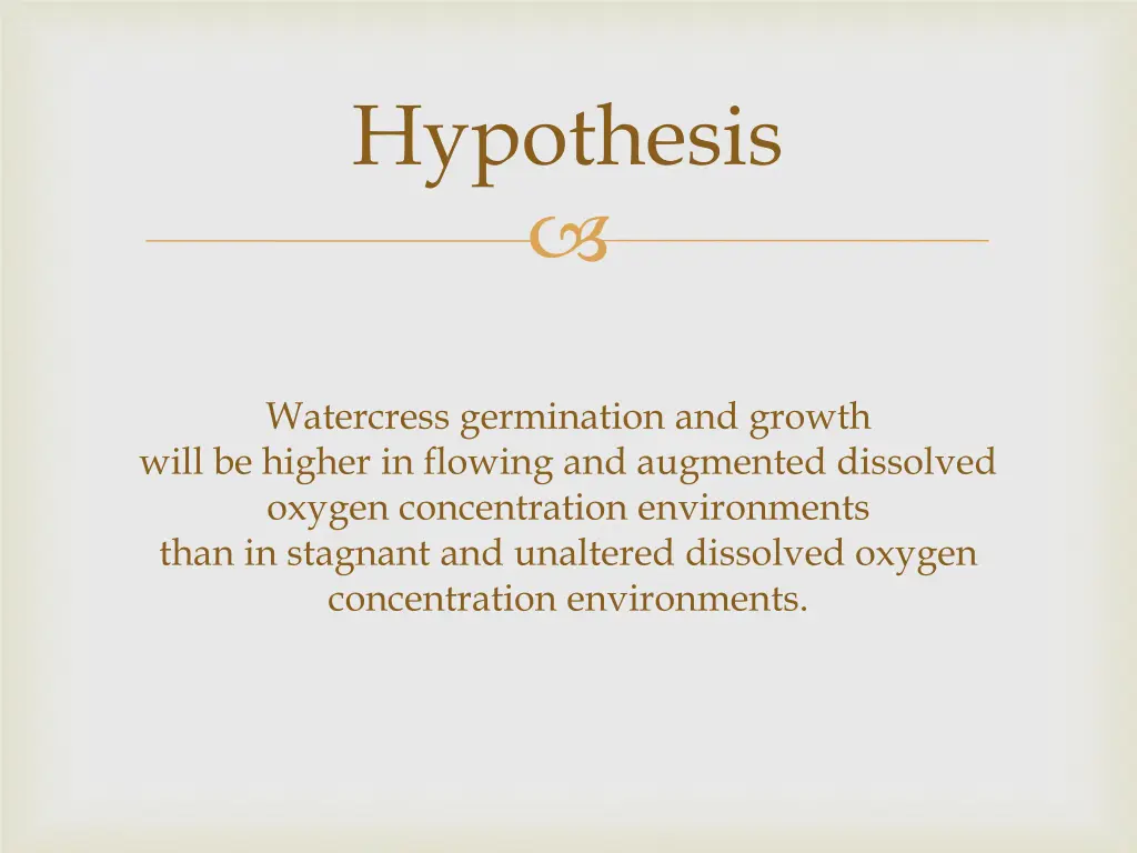 hypothesis