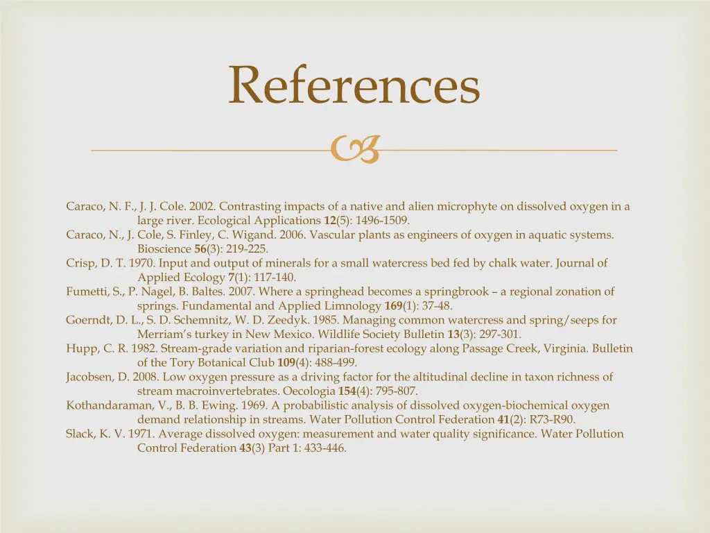 references