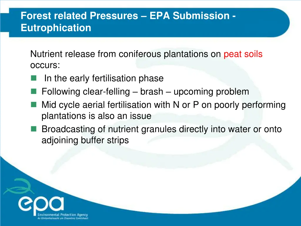 forest related pressures epa submission 1