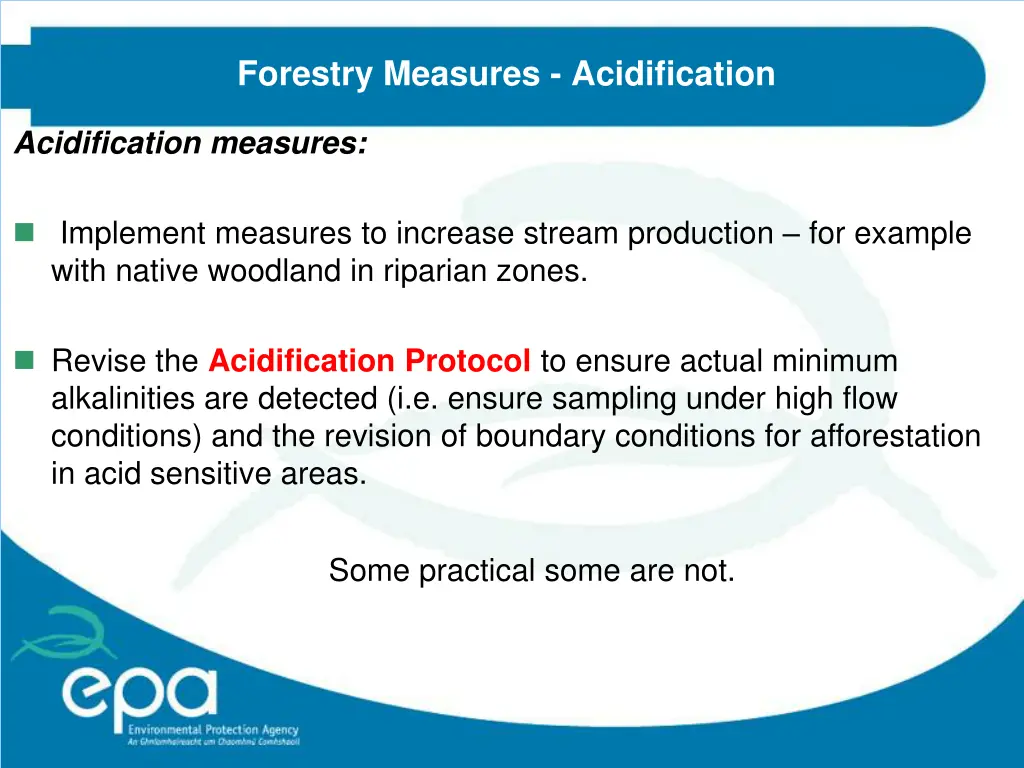 forestry measures acidification 1