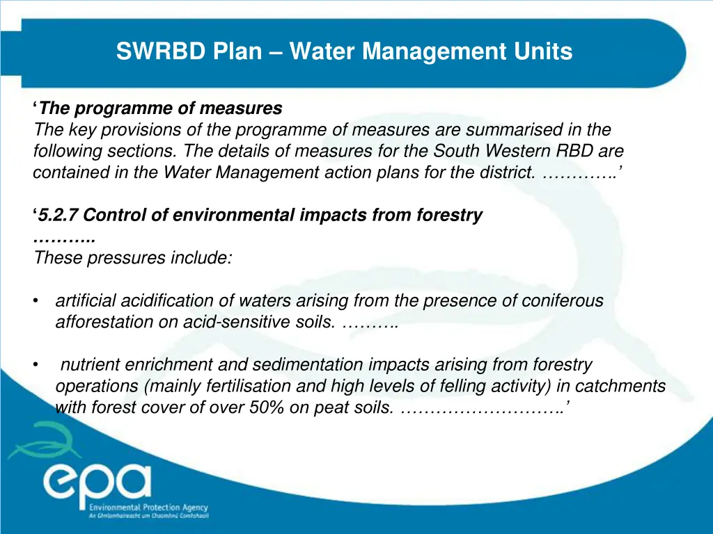 swrbd plan water management units