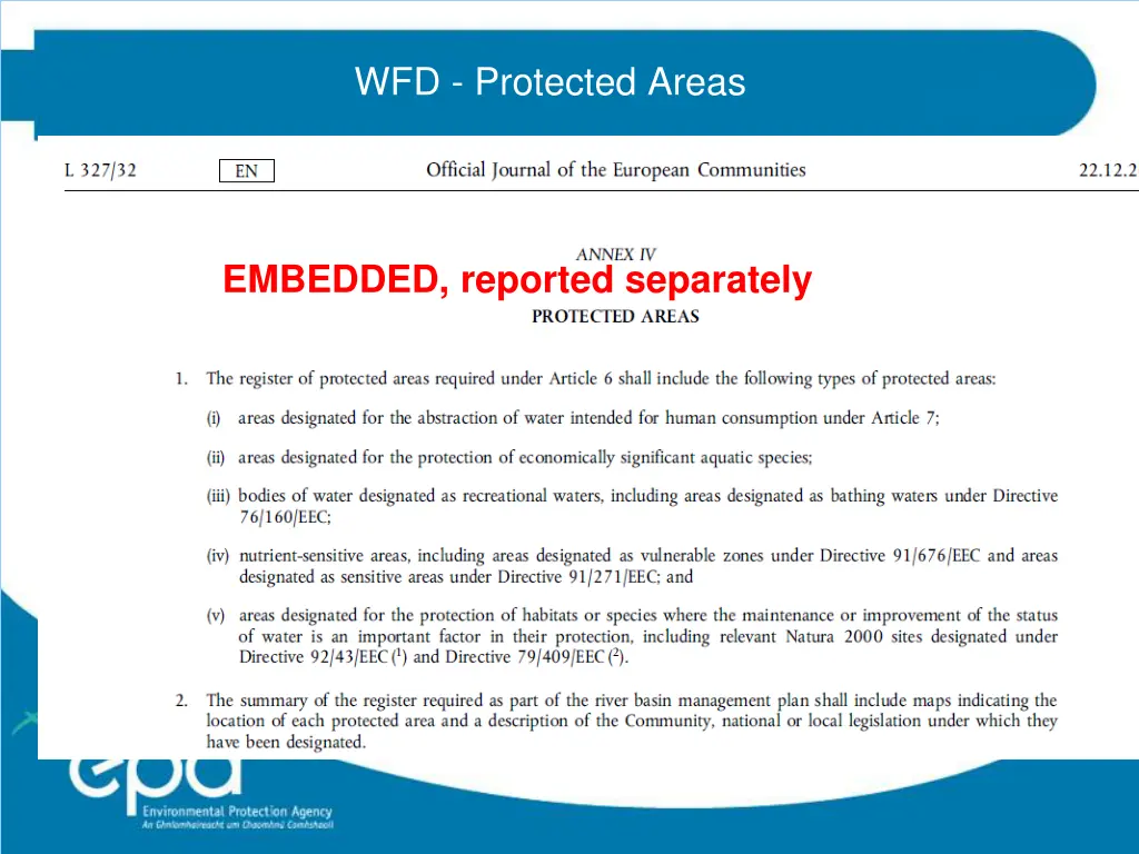 wfd protected areas 1