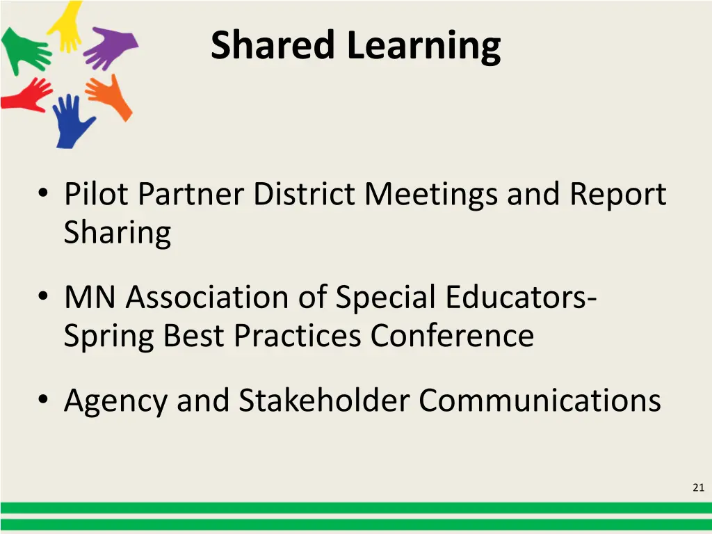 shared learning