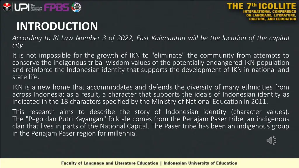 introduction according to ri law number 3 of 2022