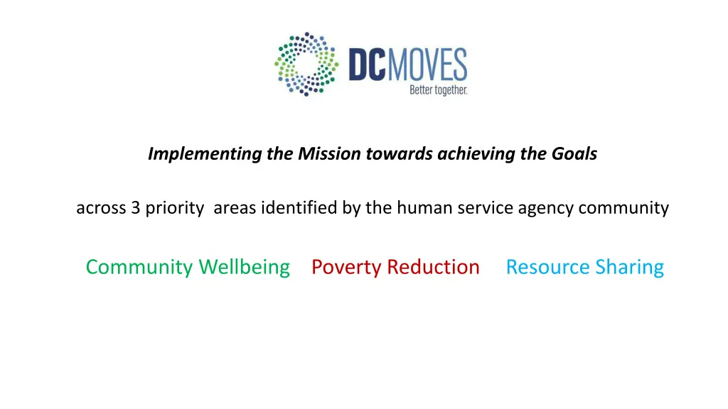 implementing the mission towards achieving