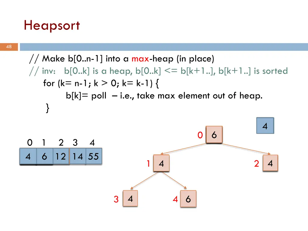 heapsort 4