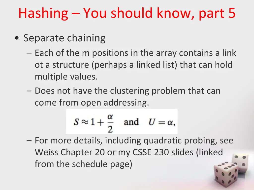 hashing you should know part 5