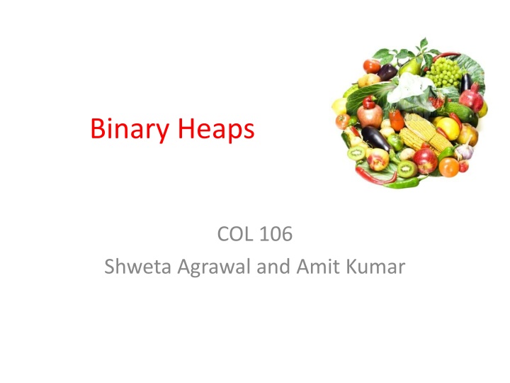 binary heaps