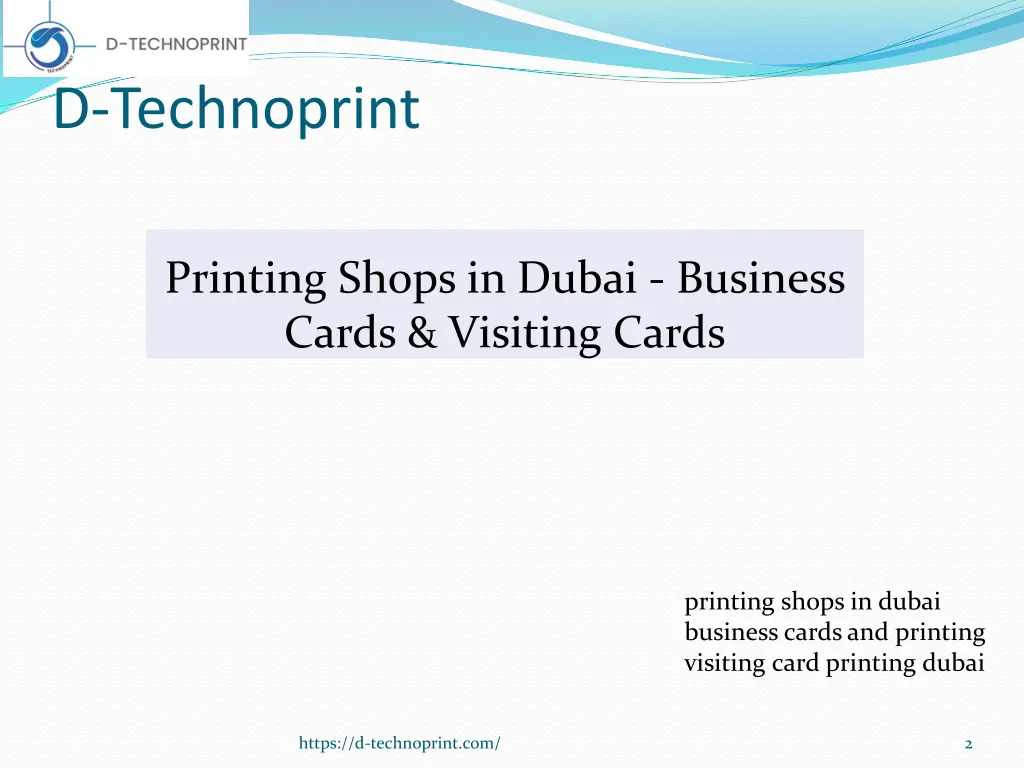 d technoprint 1