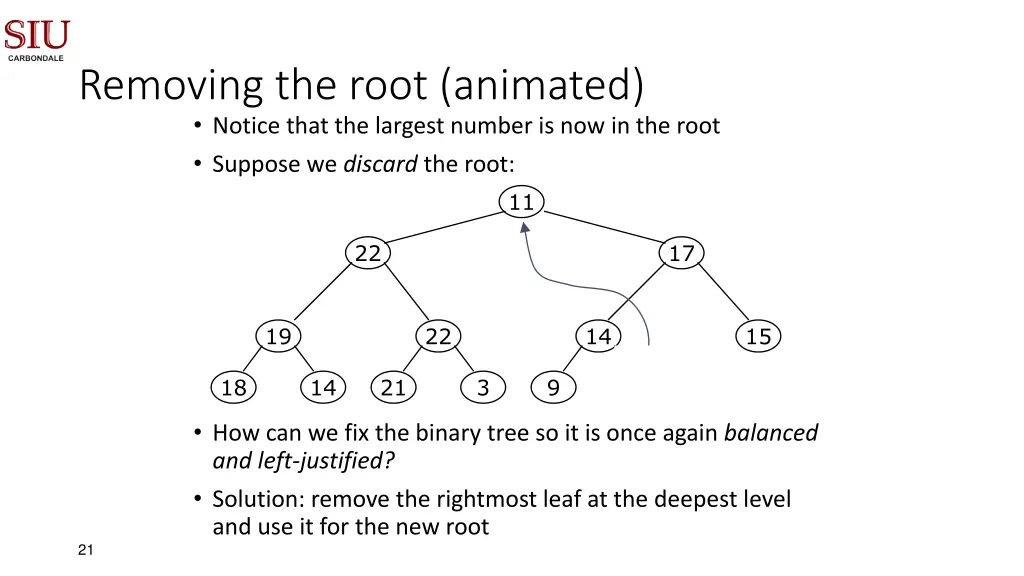 removing the root animated notice that 1