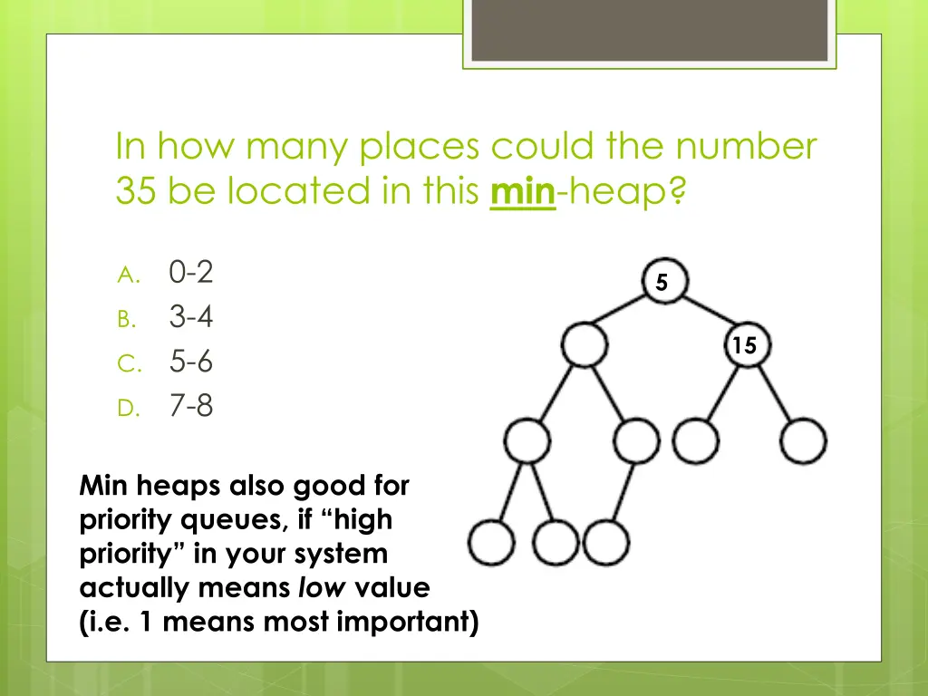 in how many places could the number 35 be located 1