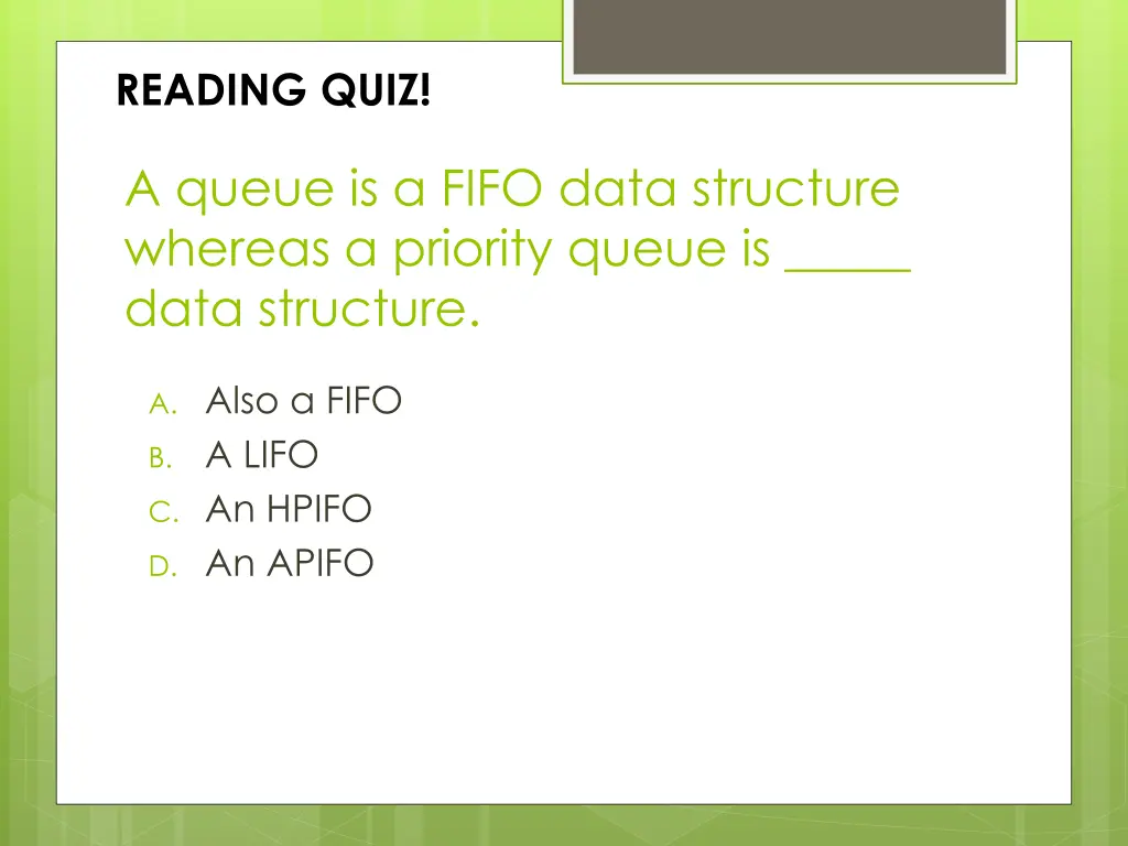 reading quiz 1