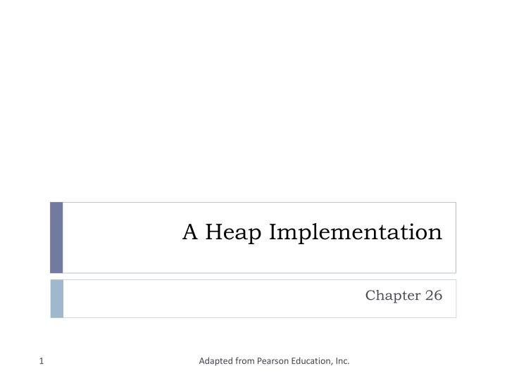 a heap implementation