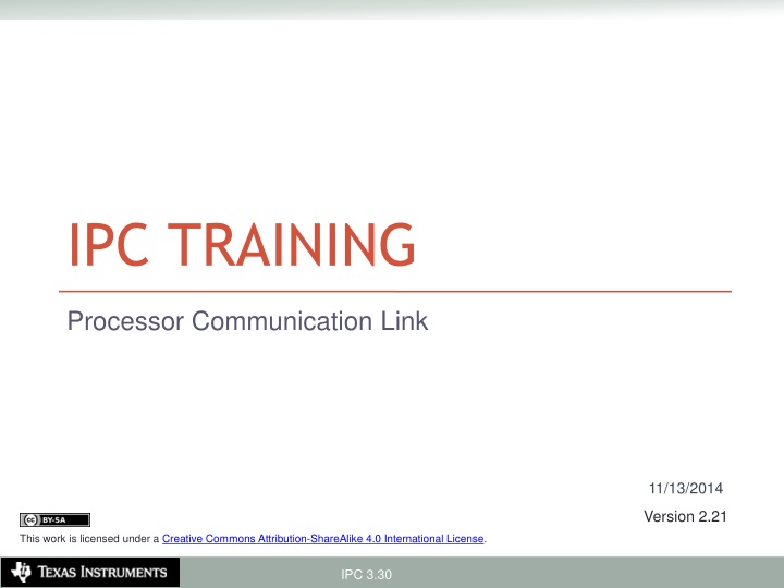 ipc training