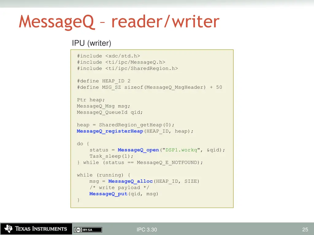 messageq reader writer 1