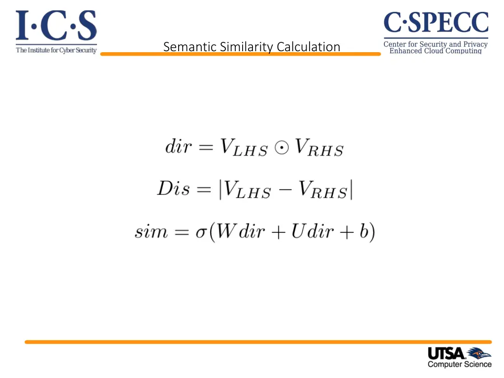 semantic similarity calculation