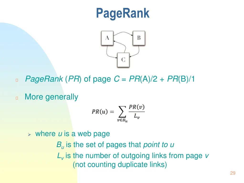 pagerank 1