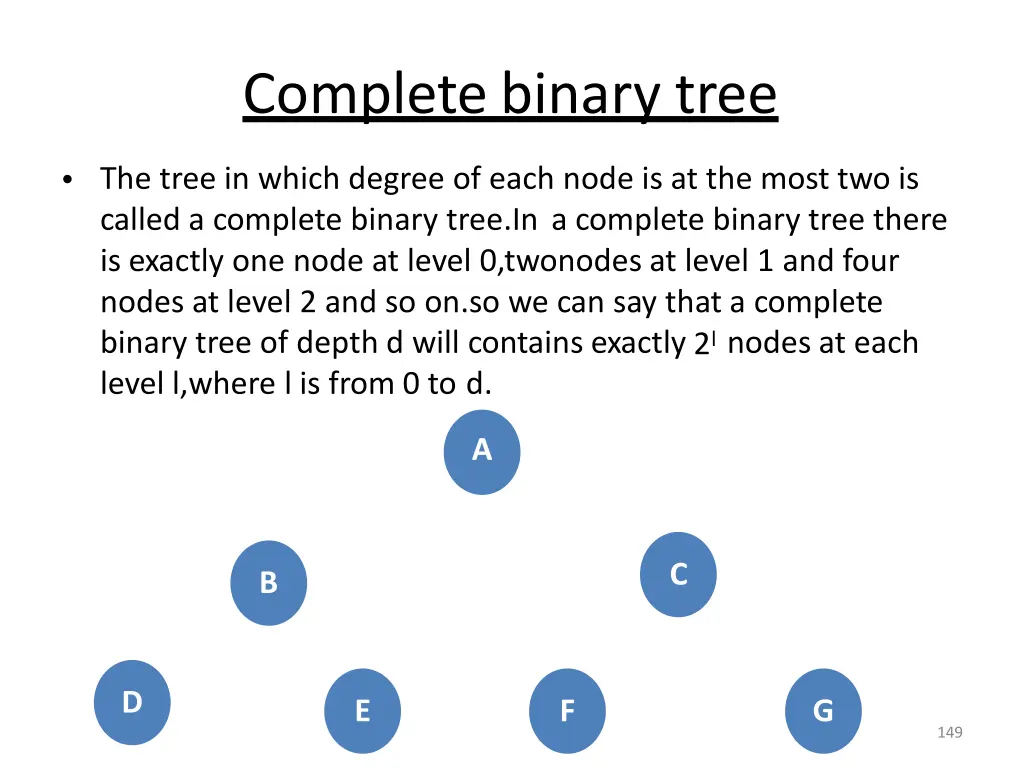 completebinary tree