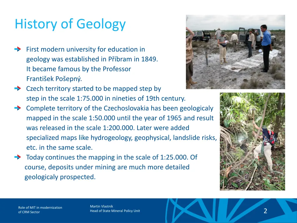 history of geology