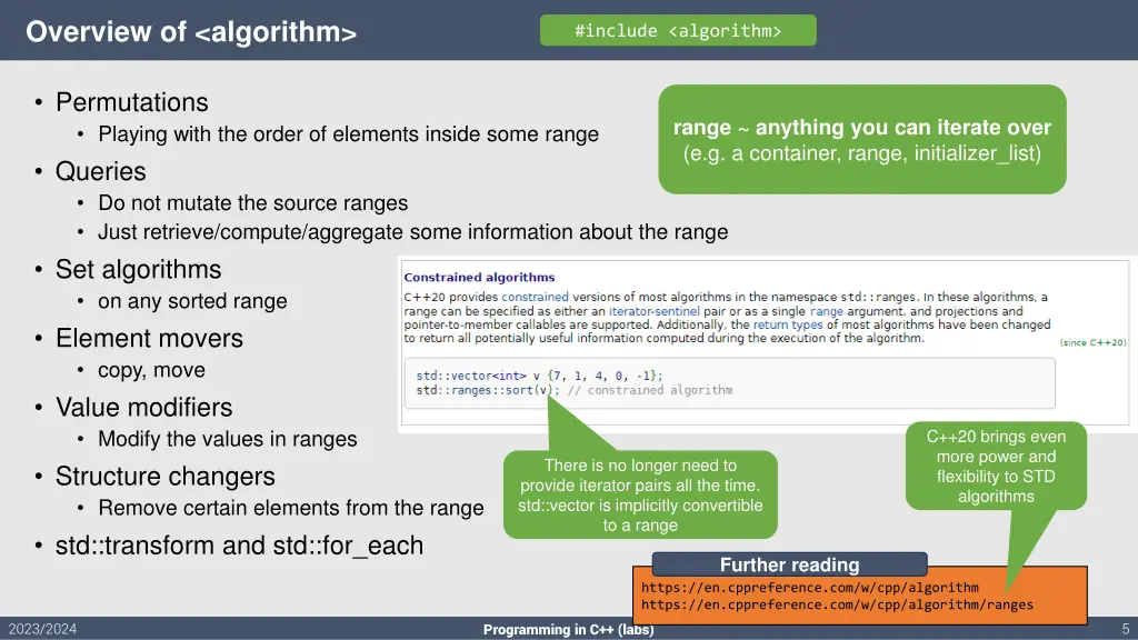 overview of algorithm