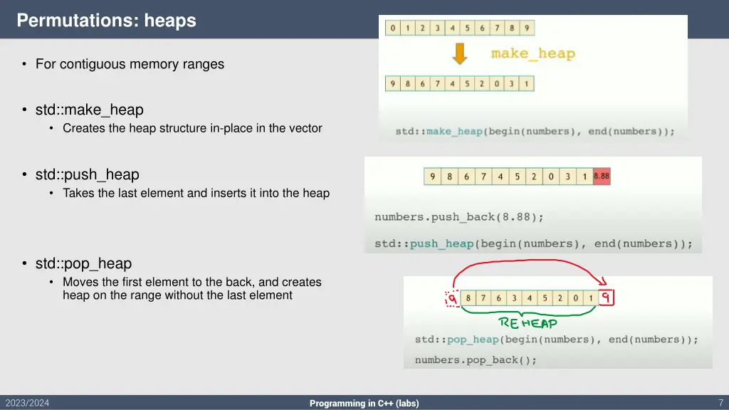 permutations heaps