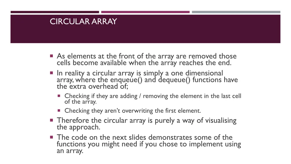 circular array