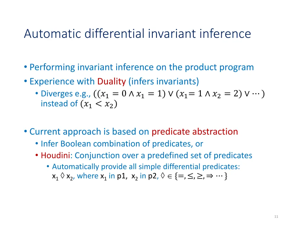 automatic differential invariant inference