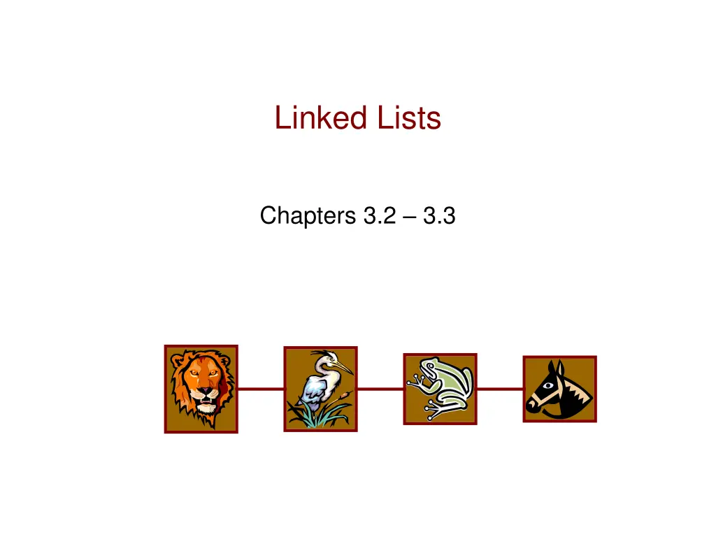 linked lists