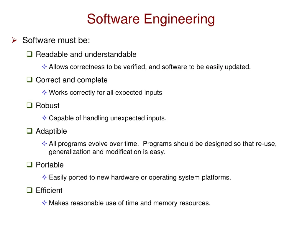 software engineering