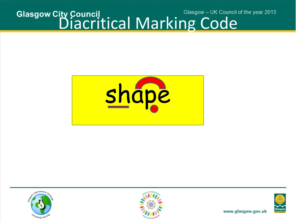 diacritical marking code