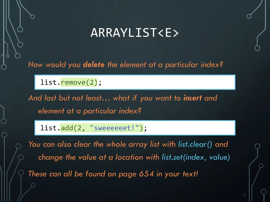 arraylist e 2