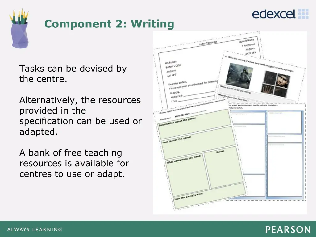 component 2 writing 1