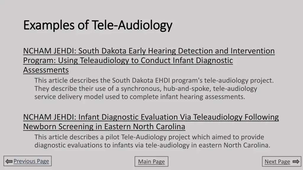 examples of tele examples of tele audiology 1