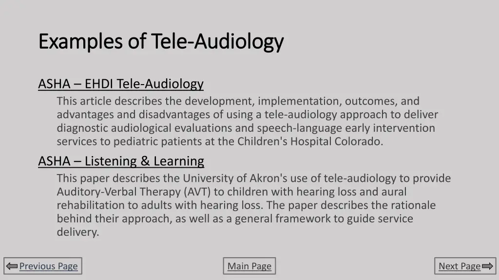 examples of tele examples of tele audiology 4