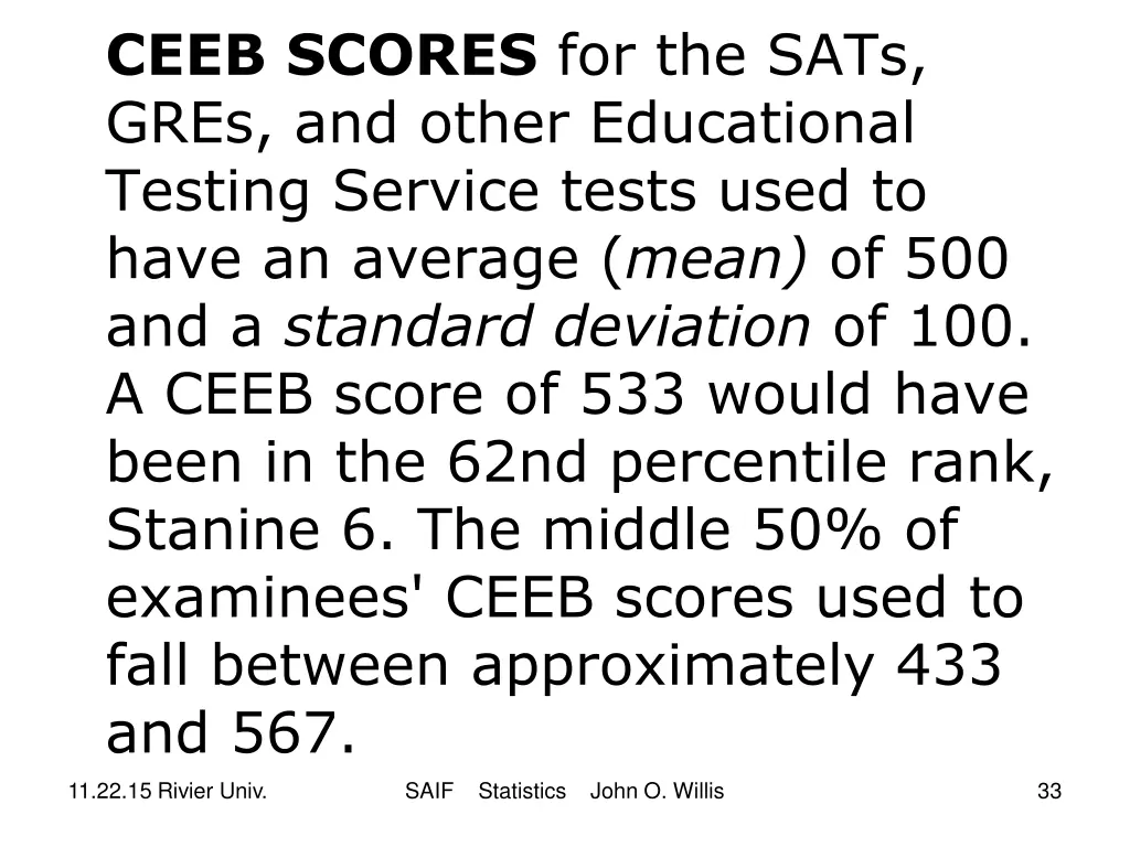 ceeb scores for the sats gres and other