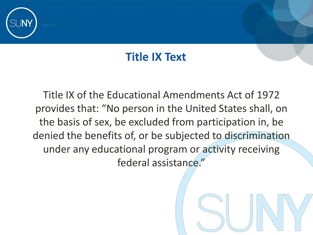 title ix text