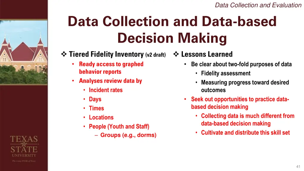 data collection and evaluation 1