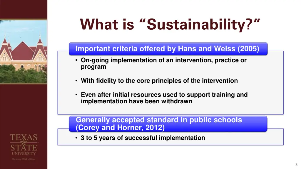 what is sustainability