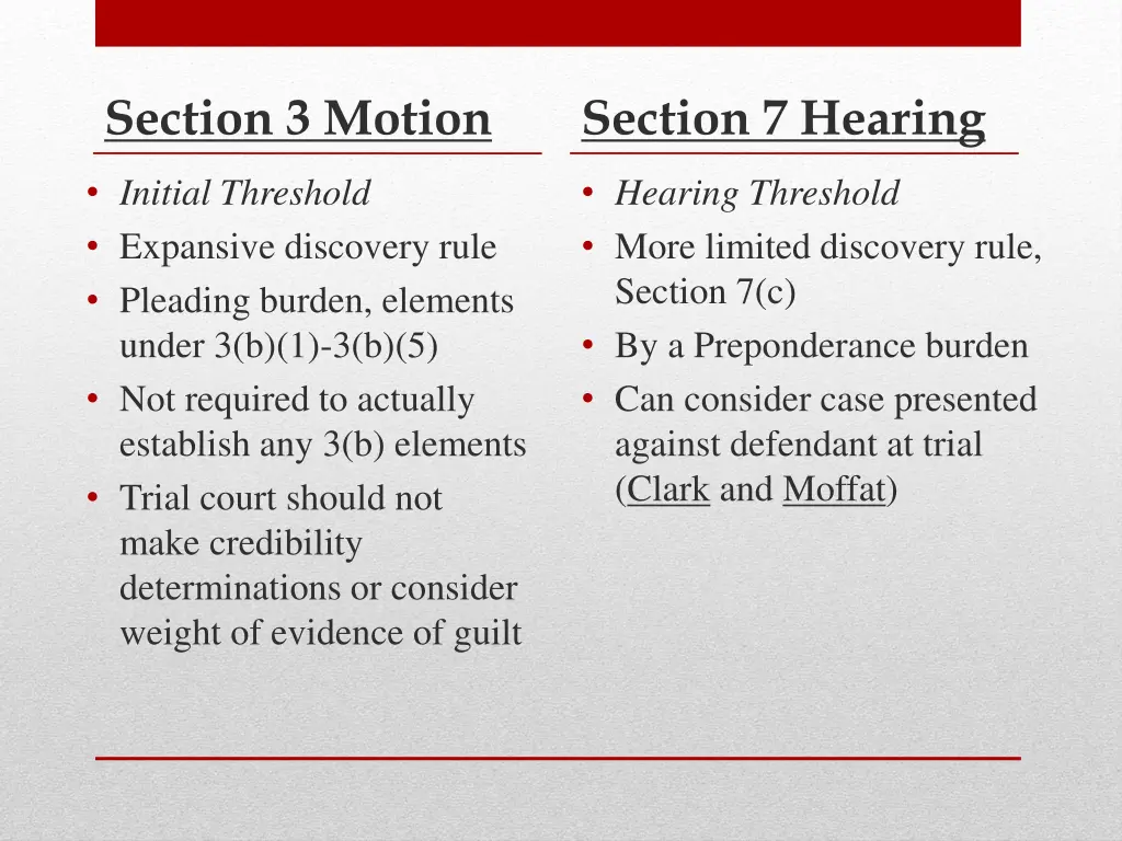 section 3 motion