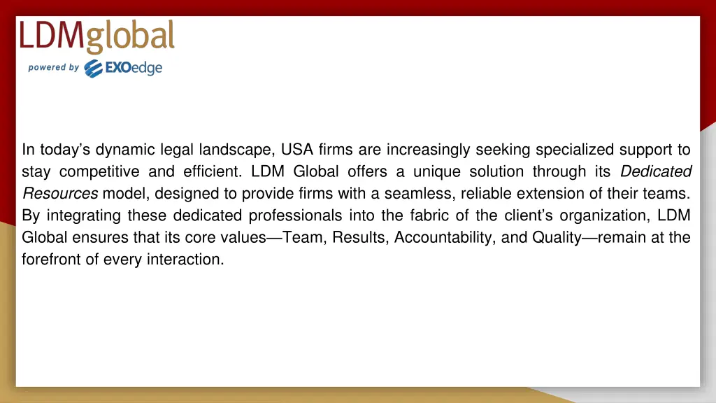 in today s dynamic legal landscape usa firms