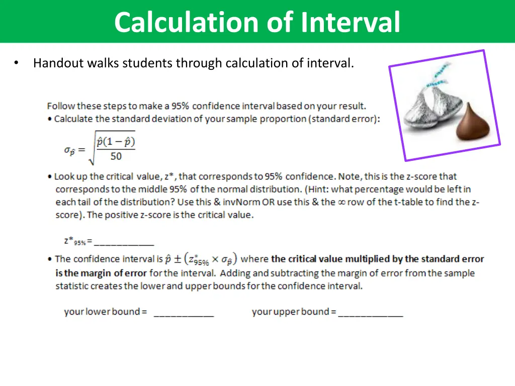 calculation of interval