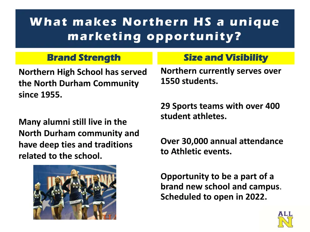 what makes northern hs a unique marketing