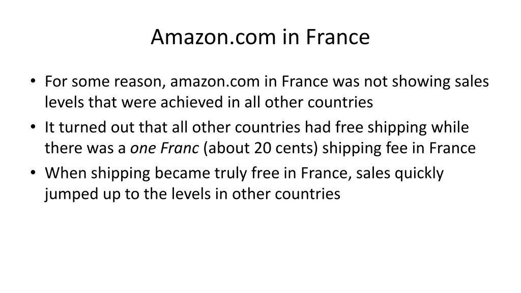 amazon com in france