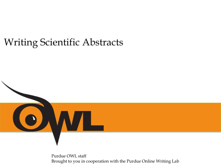 writing scientific abstracts