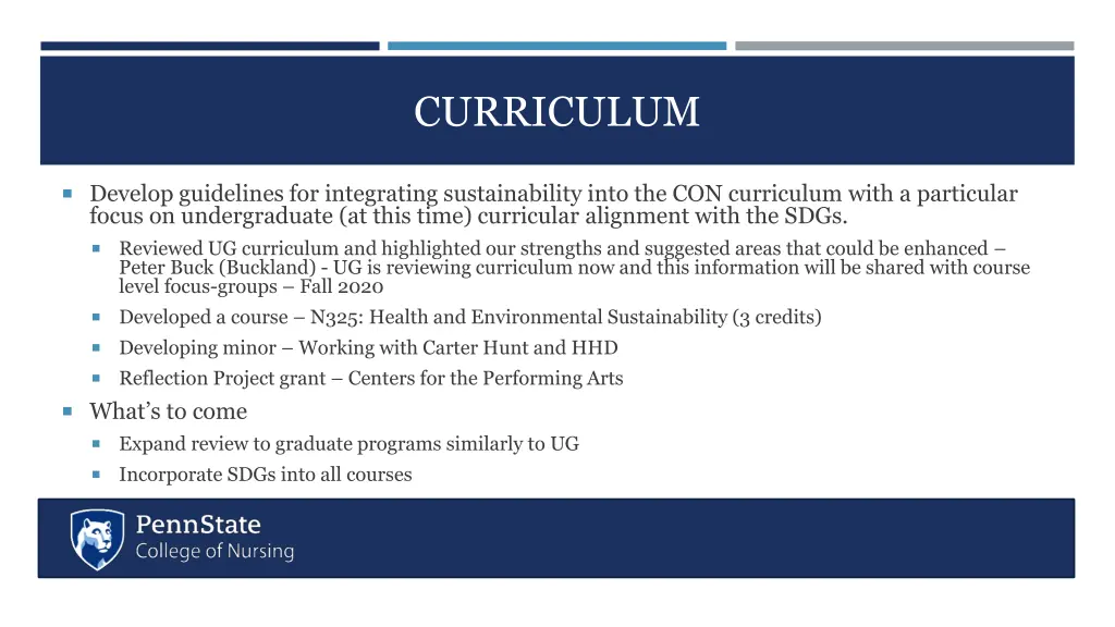 curriculum