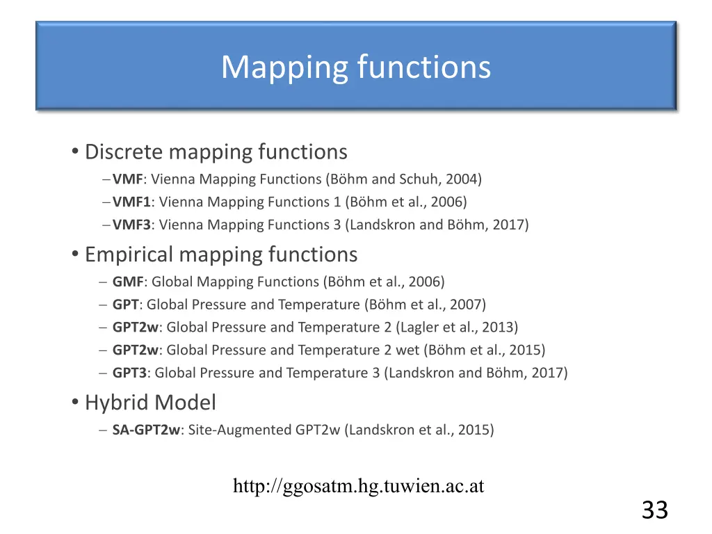 mapping functions 2